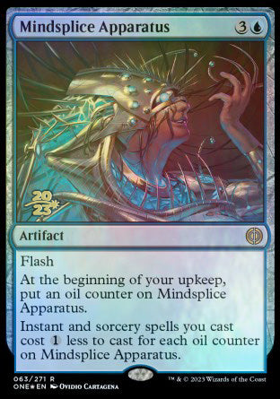 Mindsplice Apparatus [Phyrexia: All Will Be One Prerelease Promos] | Chromatic Games