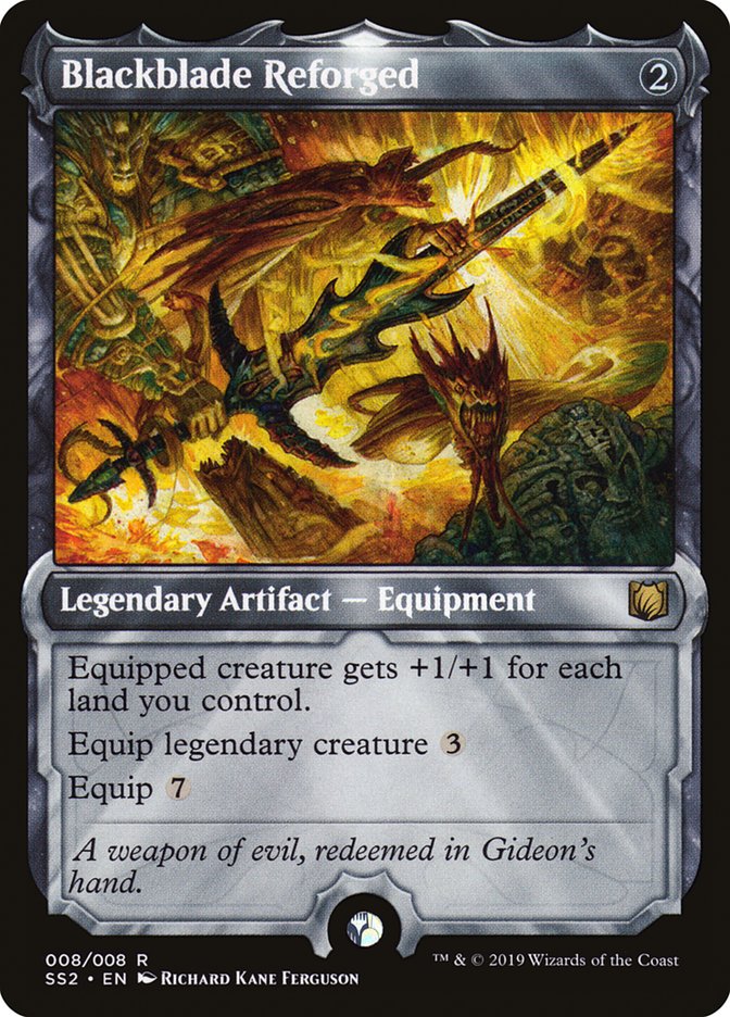 Blackblade Reforged [Signature Spellbook: Gideon] | Chromatic Games