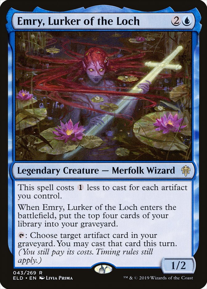 Emry, Lurker of the Loch [Throne of Eldraine] | Chromatic Games