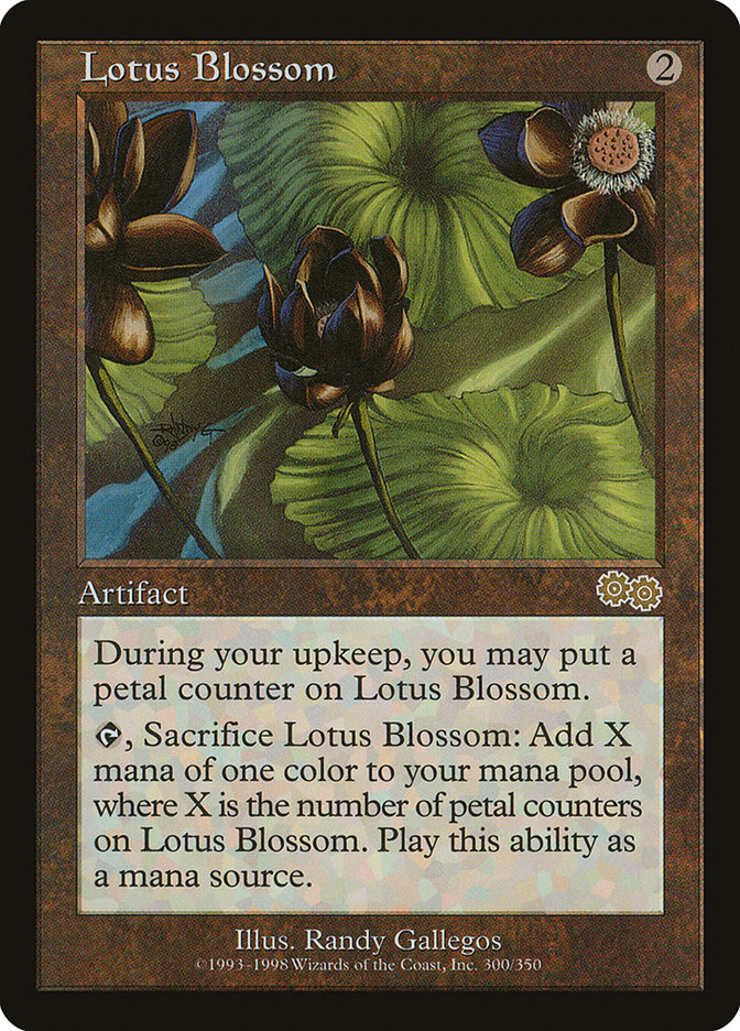 Lotus Blossom [Urza's Saga] | Chromatic Games