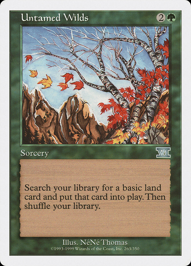 Untamed Wilds [Classic Sixth Edition] | Chromatic Games