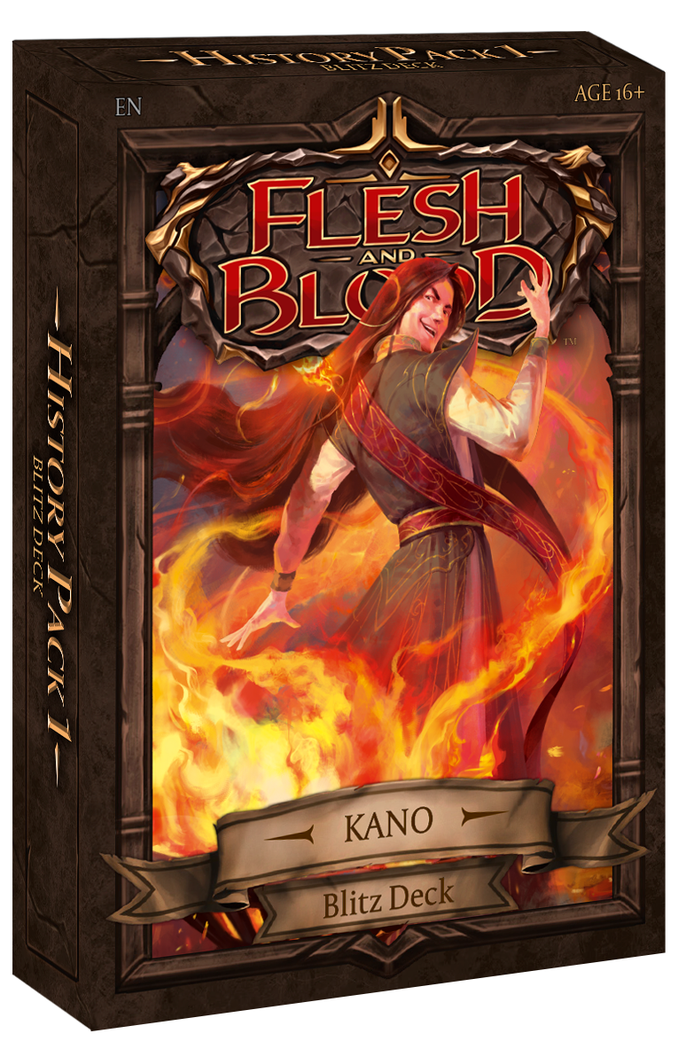 History Pack 1 - Blitz Deck (Kano) | Chromatic Games