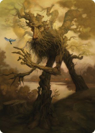 Treefolk Token Art Card [The Lord of the Rings: Tales of Middle-earth Art Series] | Chromatic Games