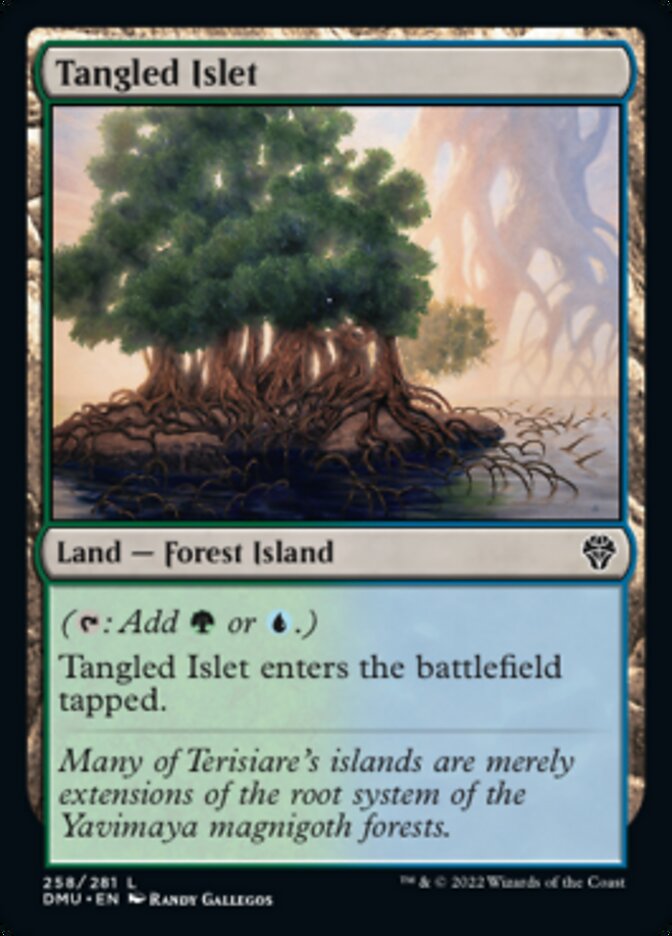 Tangled Islet [Dominaria United] | Chromatic Games