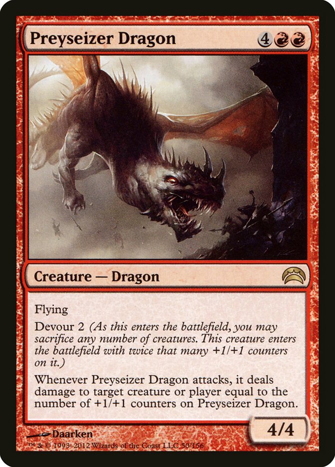 Preyseizer Dragon [Planechase 2012] | Chromatic Games