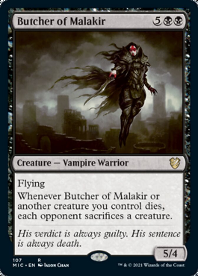 Butcher of Malakir [Innistrad: Midnight Hunt Commander] | Chromatic Games