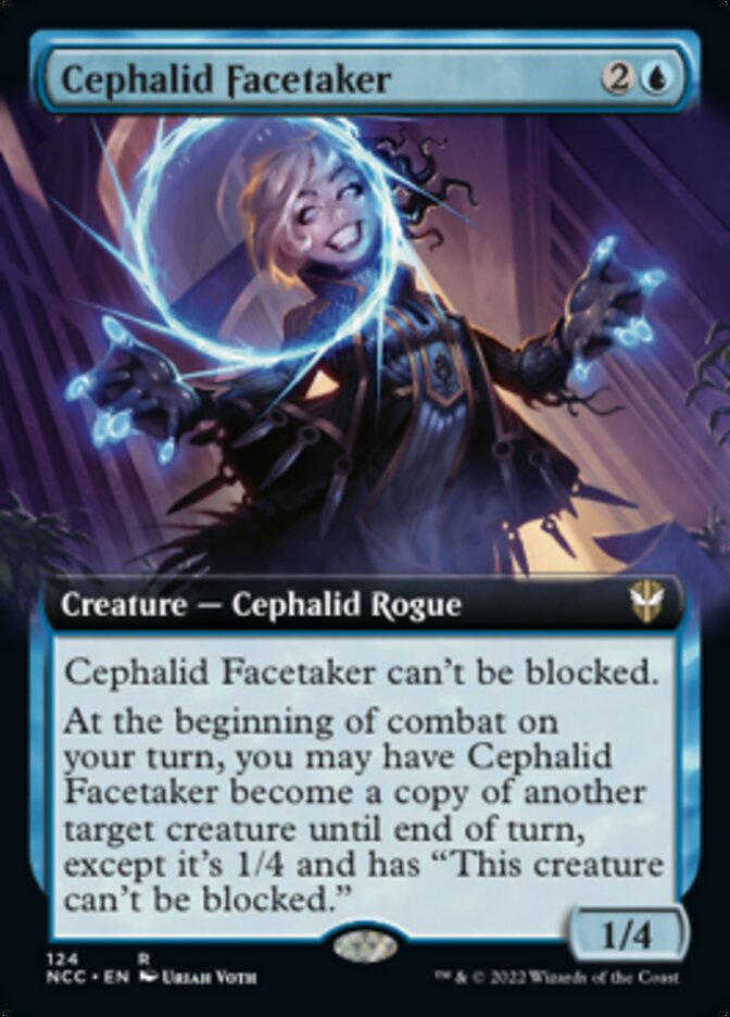 Cephalid Facetaker (Extended Art) [Streets of New Capenna Commander] | Chromatic Games