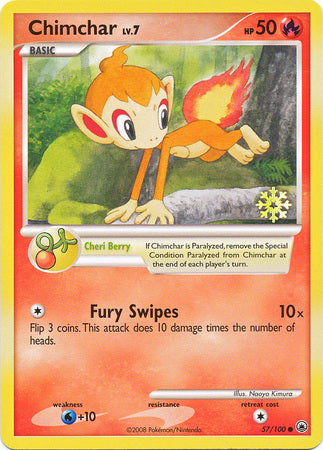 Chimchar [Countdown Calendar Promos] | Chromatic Games