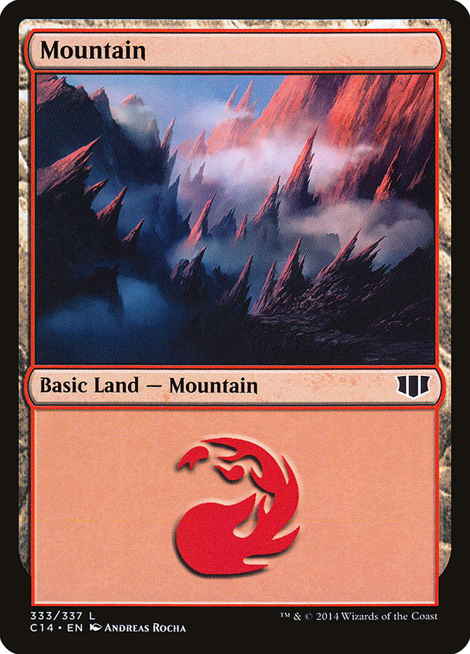 Mountain (333) [Commander 2014] | Chromatic Games