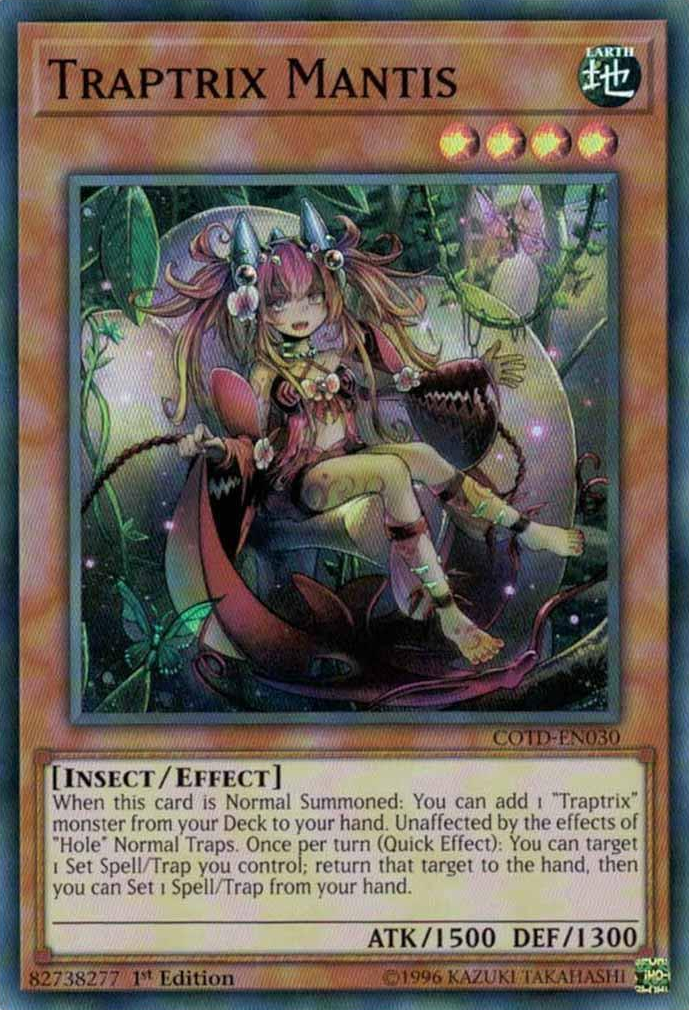 Traptrix Mantis [COTD-EN030] Super Rare | Chromatic Games