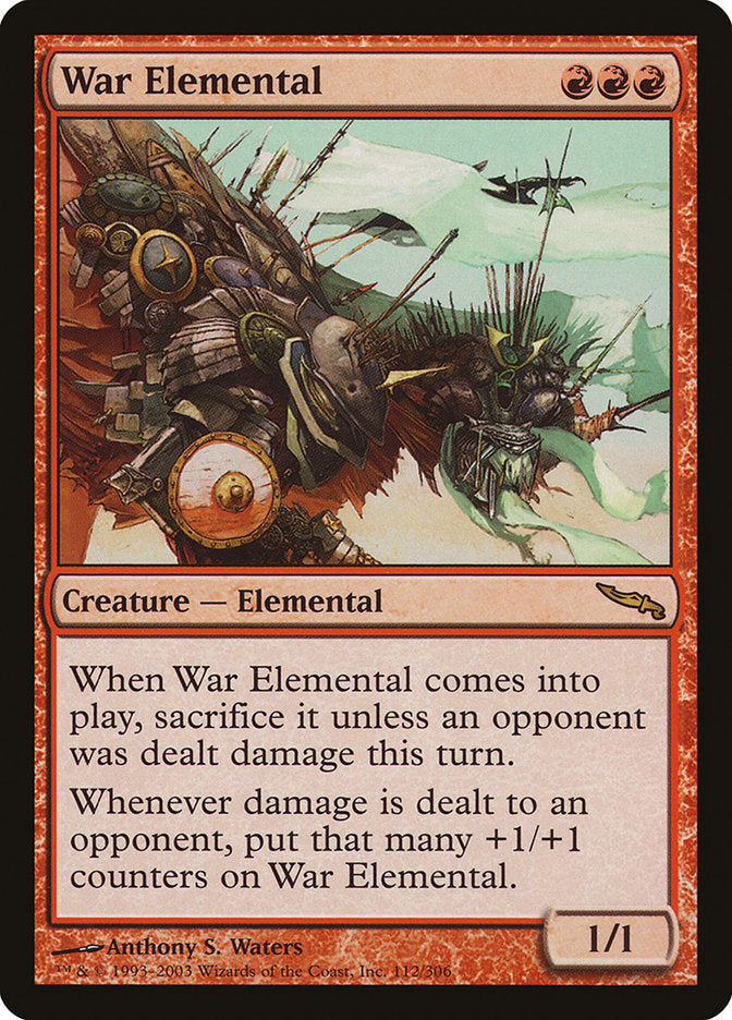 War Elemental [Mirrodin] | Chromatic Games