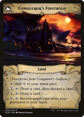 Conqueror's Galleon // Conqueror's Foothold [Ixalan] | Chromatic Games