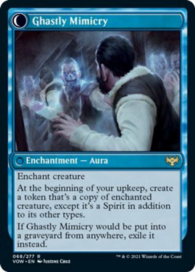 Mirrorhall Mimic // Ghastly Mimicry [Innistrad: Crimson Vow] | Chromatic Games