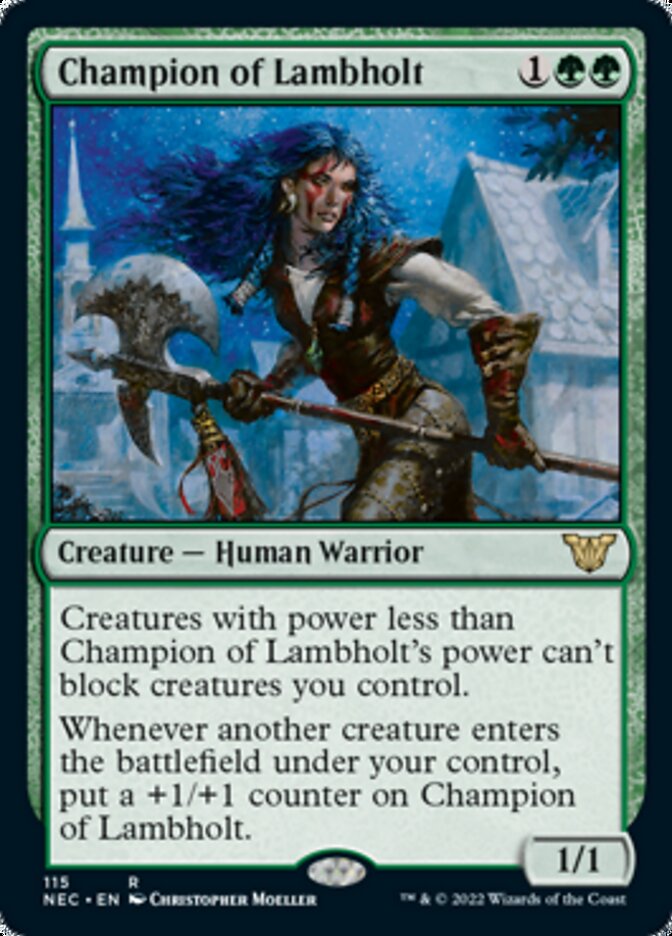 Champion of Lambholt [Kamigawa: Neon Dynasty Commander] | Chromatic Games