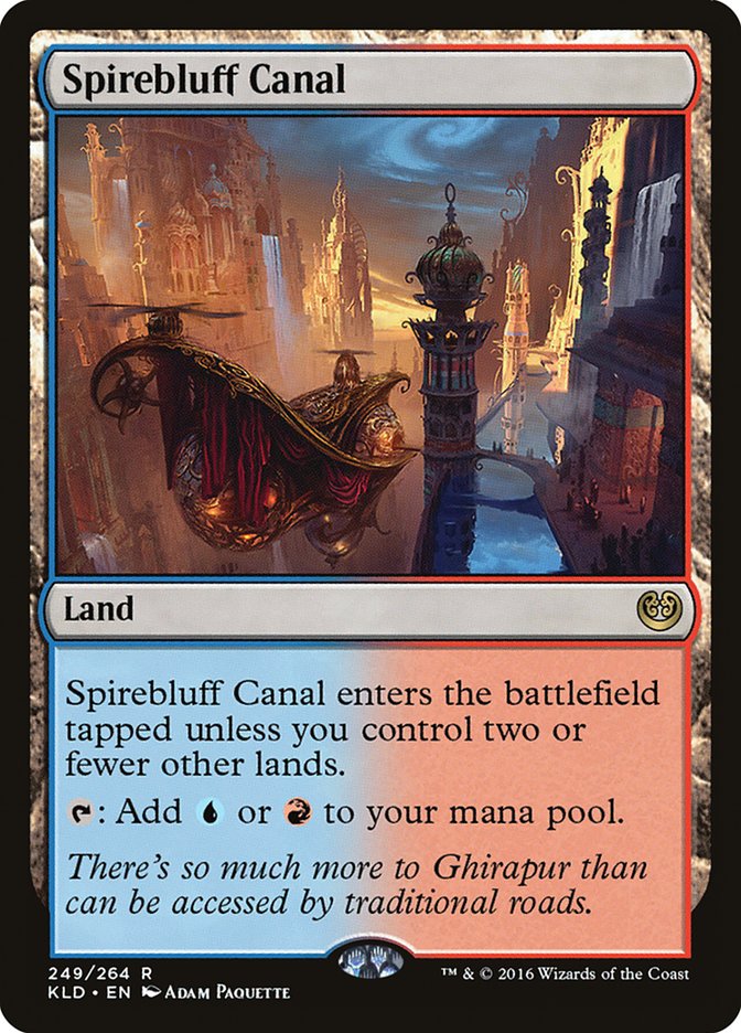 Spirebluff Canal [Kaladesh] | Chromatic Games