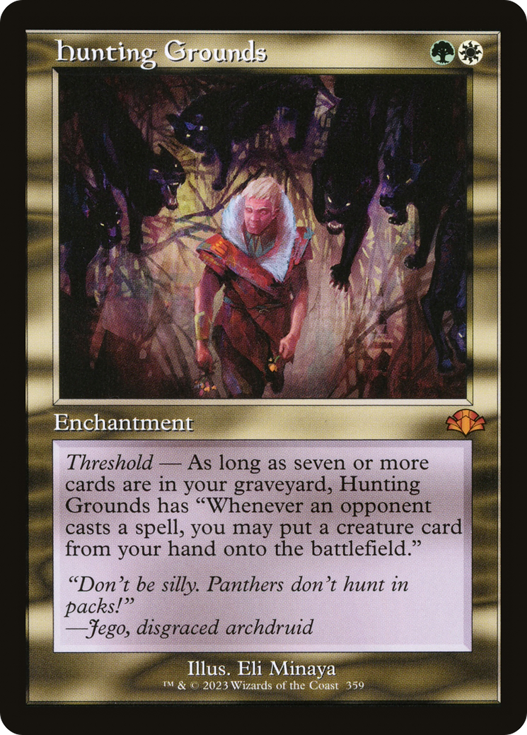 Hunting Grounds (Retro) [Dominaria Remastered] | Chromatic Games