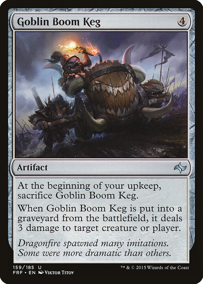 Goblin Boom Keg [Fate Reforged] | Chromatic Games