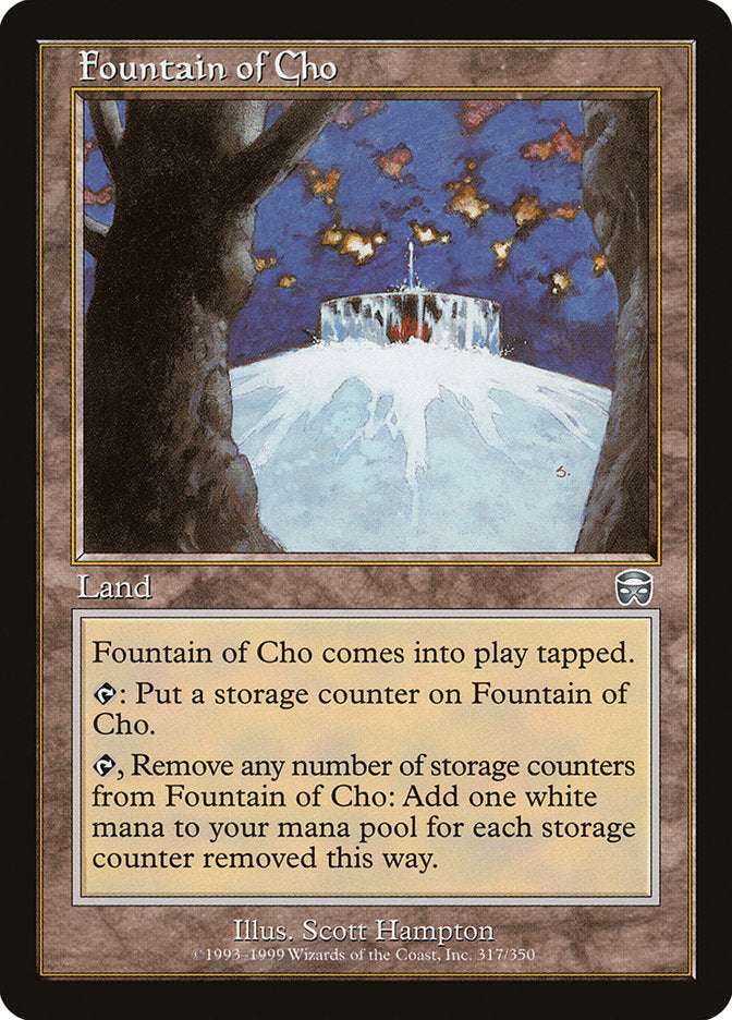 Fountain of Cho [Mercadian Masques] | Chromatic Games