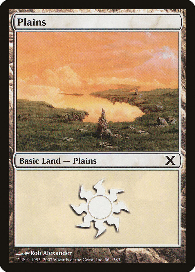 Plains (364) [Tenth Edition] | Chromatic Games