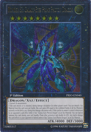 Number 62: Galaxy-Eyes Prime Photon Dragon (UTR) [PRIO-EN040] Ultimate Rare | Chromatic Games