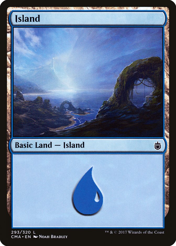 Island (293) [Commander Anthology] | Chromatic Games