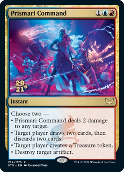 Prismari Command [Strixhaven: School of Mages Prerelease Promos] | Chromatic Games