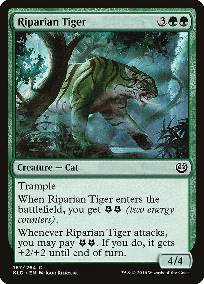 Riparian Tiger [Kaladesh] | Chromatic Games