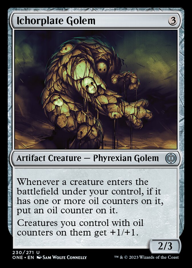 Ichorplate Golem [Phyrexia: All Will Be One] | Chromatic Games