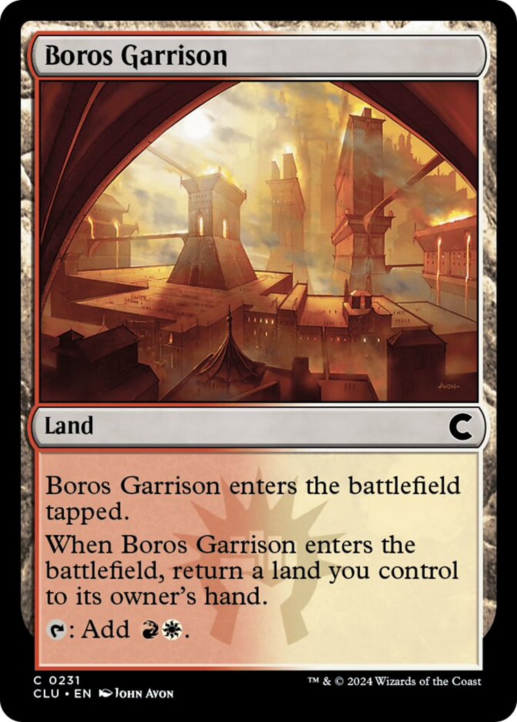 Boros Garrison [Ravnica: Clue Edition] | Chromatic Games