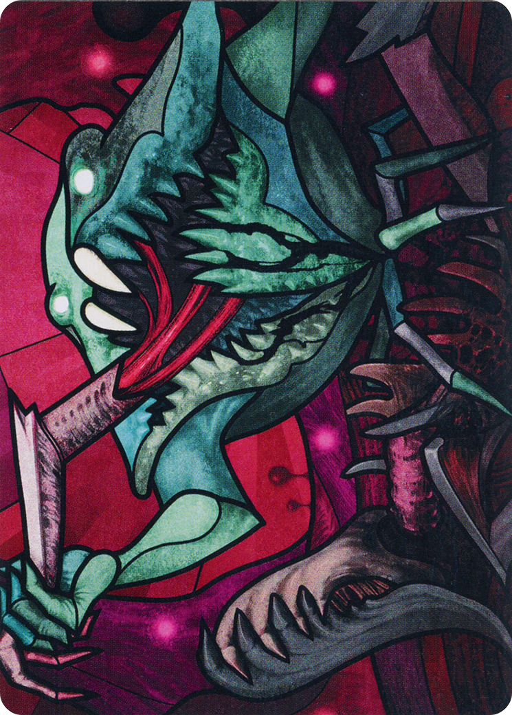 Yargle, Glutton of Urborg Art Card [March of the Machine Art Series] | Chromatic Games