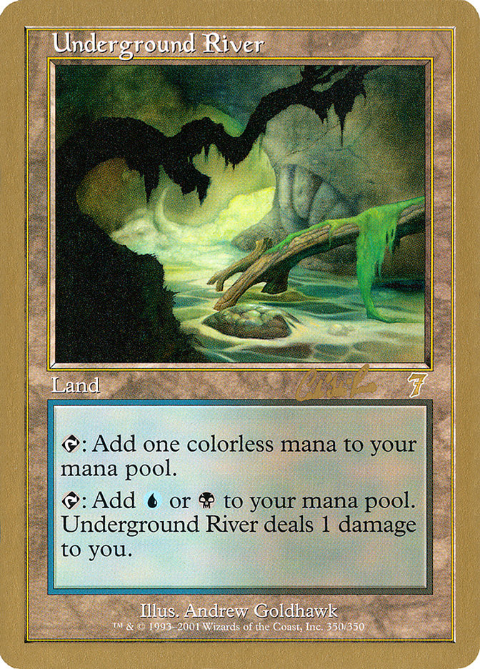 Underground River (Carlos Romao) [World Championship Decks 2002] | Chromatic Games