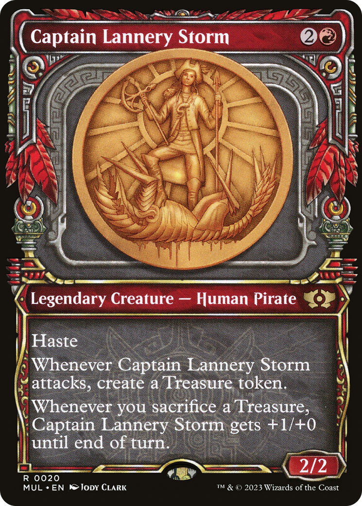 Captain Lannery Storm [Multiverse Legends] | Chromatic Games