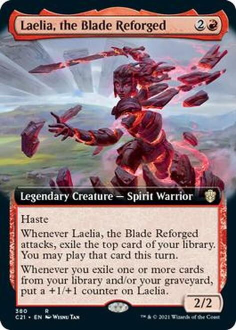 Laelia, the Blade Reforged (Extended Art) [Commander 2021] | Chromatic Games