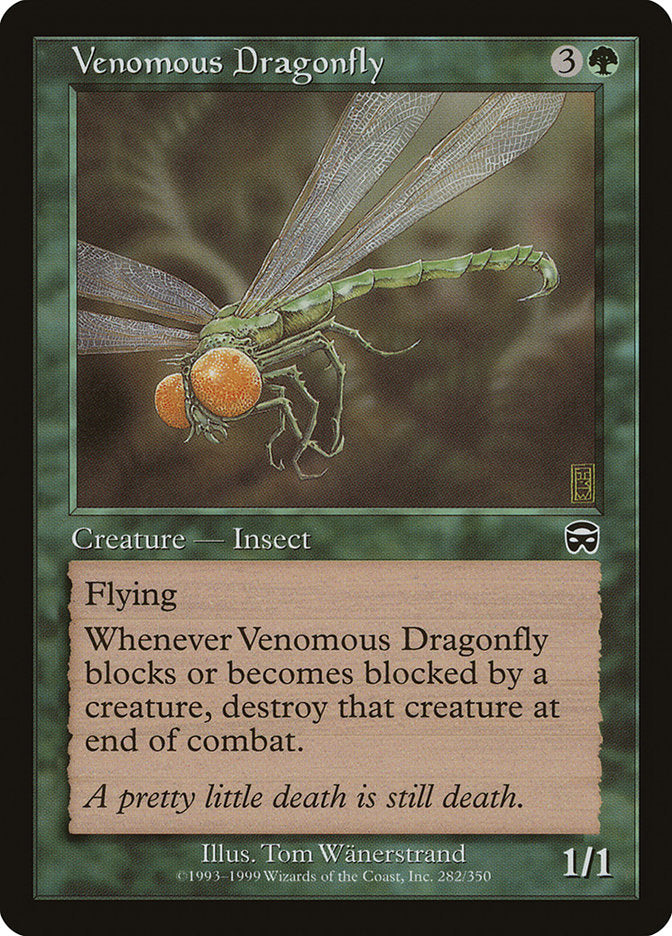 Venomous Dragonfly [Mercadian Masques] | Chromatic Games