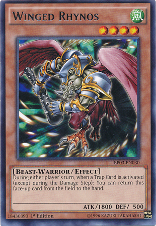 Winged Rhynos [BP03-EN030] Rare | Chromatic Games