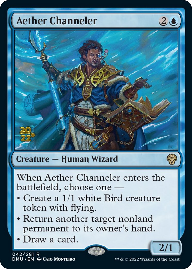 Aether Channeler [Dominaria United Prerelease Promos] | Chromatic Games