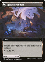 Hagra Mauling // Hagra Broodpit (Extended Art) [Zendikar Rising] | Chromatic Games