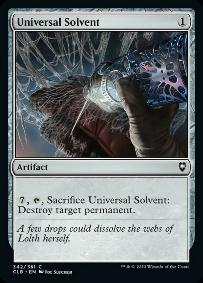 Universal Solvent [Commander Legends: Battle for Baldur's Gate] | Chromatic Games