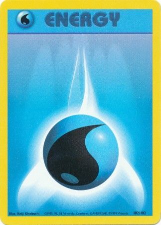 Water Energy [Base Set] | Chromatic Games