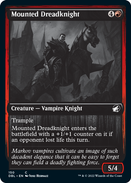 Mounted Dreadknight [Innistrad: Double Feature] | Chromatic Games