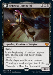 Henrika Domnathi // Henrika, Infernal Seer [Innistrad: Crimson Vow] | Chromatic Games