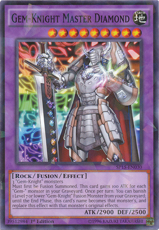 Gem-Knight Master Diamond [SP15-EN030] Shatterfoil Rare | Chromatic Games