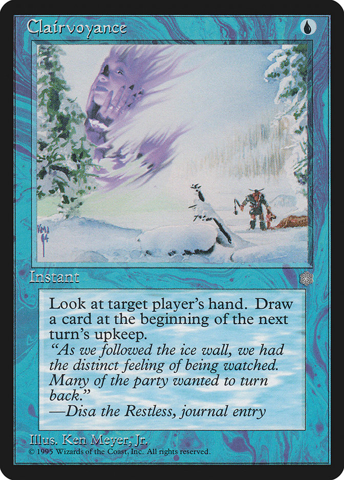 Clairvoyance [Ice Age] | Chromatic Games