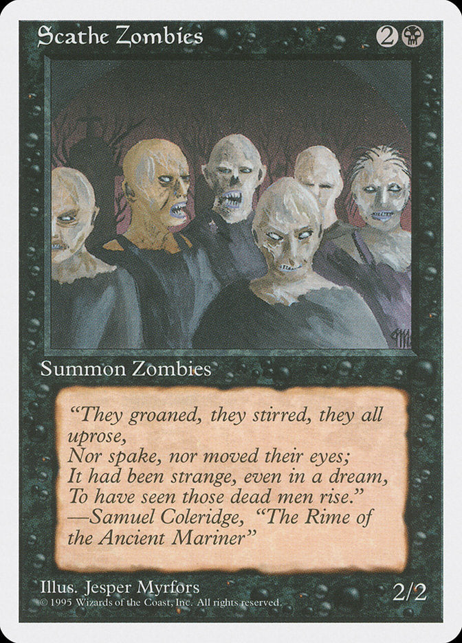 Scathe Zombies [Fourth Edition] | Chromatic Games