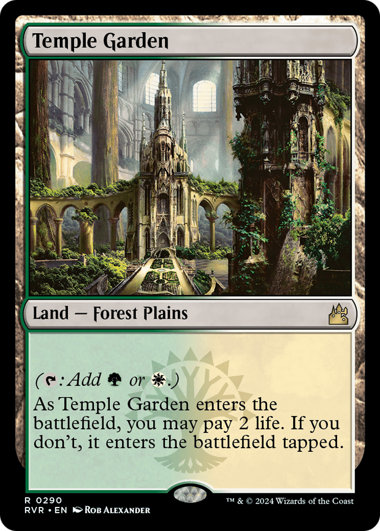 Temple Garden [Ravnica Remastered] | Chromatic Games