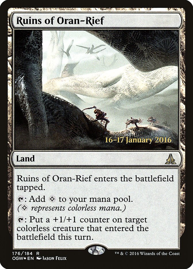 Ruins of Oran-Rief [Oath of the Gatewatch Prerelease Promos] | Chromatic Games