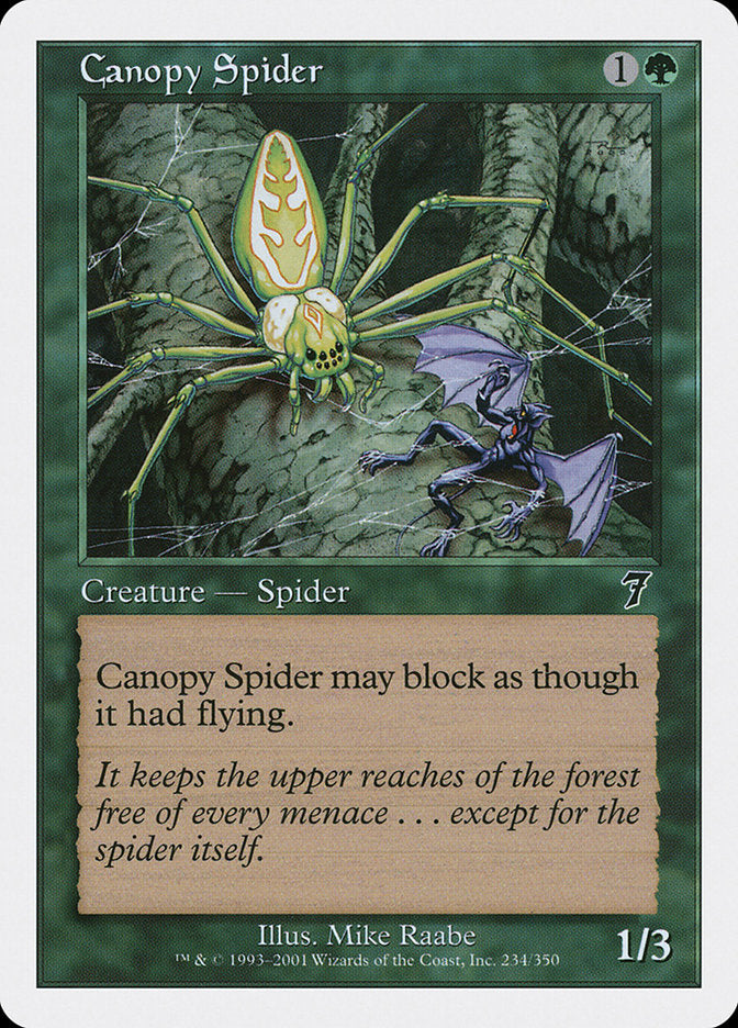 Canopy Spider [Seventh Edition] | Chromatic Games