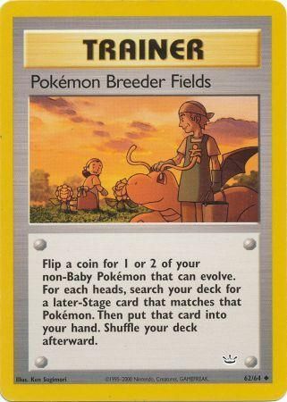 Pokemon Breeder Fields [Neo Revelation] | Chromatic Games