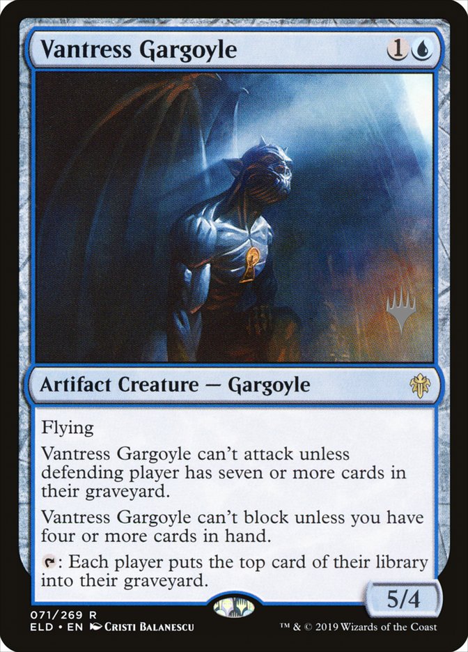 Vantress Gargoyle (Promo Pack) [Throne of Eldraine Promos] | Chromatic Games