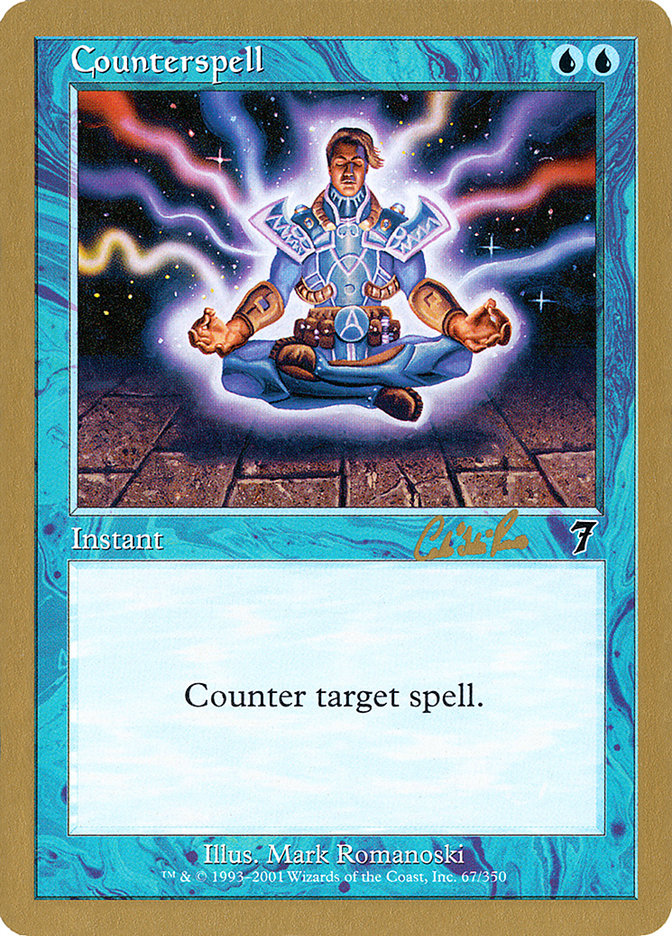 Counterspell (Carlos Romao) [World Championship Decks 2002] | Chromatic Games